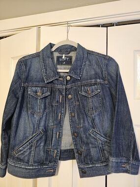 LOFT Blue Denim Jean Jacket